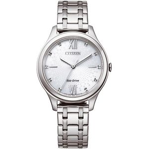 Citizen EM0500-73A horloge dames Eco-Drive Wit