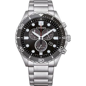 Citizen AT2568-82E horloge Eco-Drive Chrono Zwart