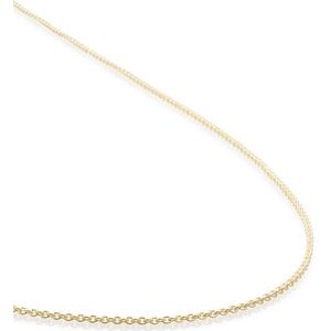 Sparkling Jewels Ketting Minimal Editions Anchor Chain 60 cm Gold Plated SNGM060
