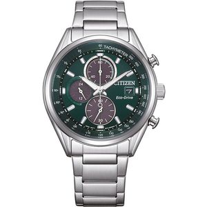 Citizen CA0459-79X horloge Eco-Drive Chrono Staal Groen