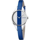 Calvin Klein horloge Rebel K8P231V6 Blauw-Zilver