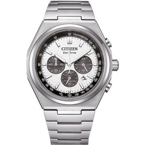 Citizen CA4610-85A horloge Eco-Drive Chrono Titanium Wit