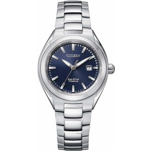 Citizen EW2610-80L Titanium horloge dames Eco-Drive Blauw