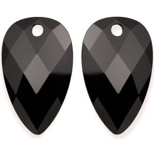 Sparkling Jewels Eardrops Earring Editions Onyx Blossom EAGEM07-BS