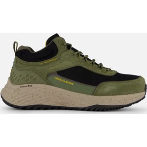 Skechers Bounder Sneakers groen Nubuck