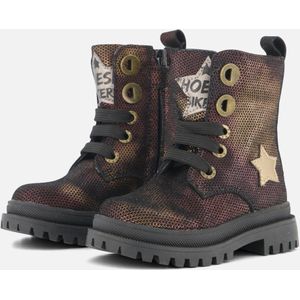 Shoesme Veterboots bruin Leer