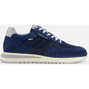 Ambitious Temple Sneakers blauw Suede