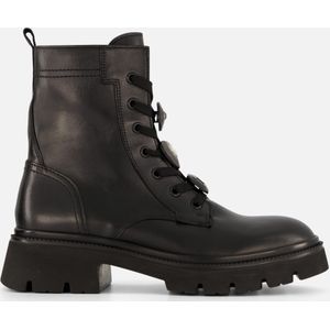 Gabor Veterboots zwart Leer