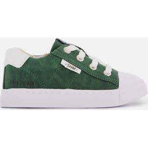 Shoesme Sneakers groen Leer