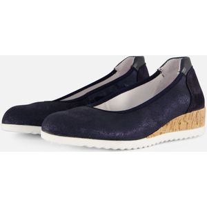 Feyn Ellie 08 Instappers blauw Suede