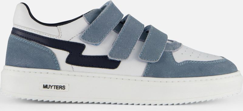 Muyters Sneakers blauw Leer