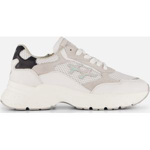HIP Sneakers wit Leer