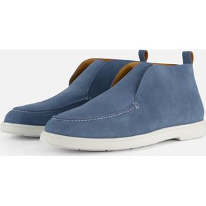 Vertice Instappers blauw Suede