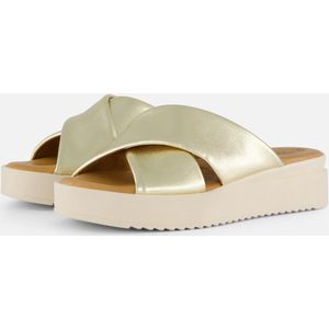 Tamaris Slippers goud Synthetisch