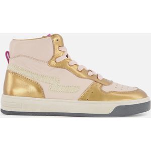 Muyters Metallic Sneakers roze Leer