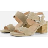 Linea Zeta Sandalen beige Suede