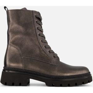 Gabor Veterboots zilver Leer