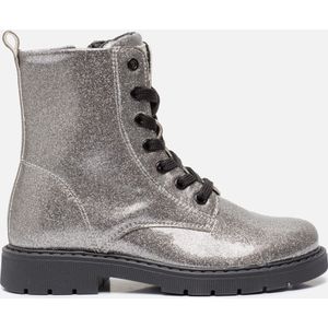 Kipling ella veterboots zilver