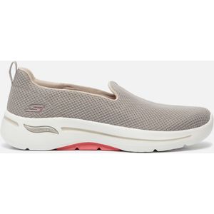Skechers Arch fit Go Walk Sneakers taupe Textiel