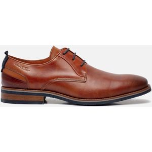 Van Lier Amalfi Veterschoenen bruin Leer