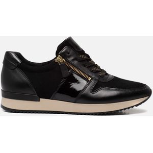 Gabor Sneakers zwart Leer