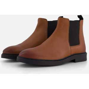 Vertice Chelsea boots cognac Leer