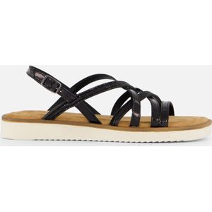 Tamaris Sandalen zwart Leer