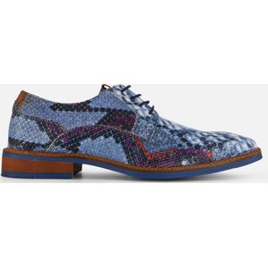 Vertice Cobra Veterschoenen blauw Leer