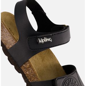 Kipling Guy Sandalen zwart Leer