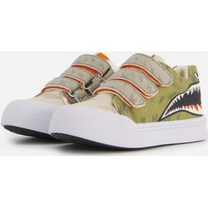 Go Bananas Shark Sneakers groen Canvas