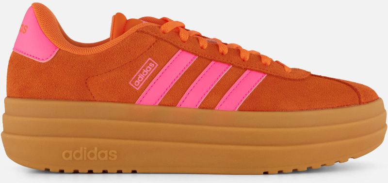 Adidas VL Court Bold Sneakers oranje Leer