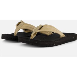 Teva Reflip Canvas Slippers beige Textiel