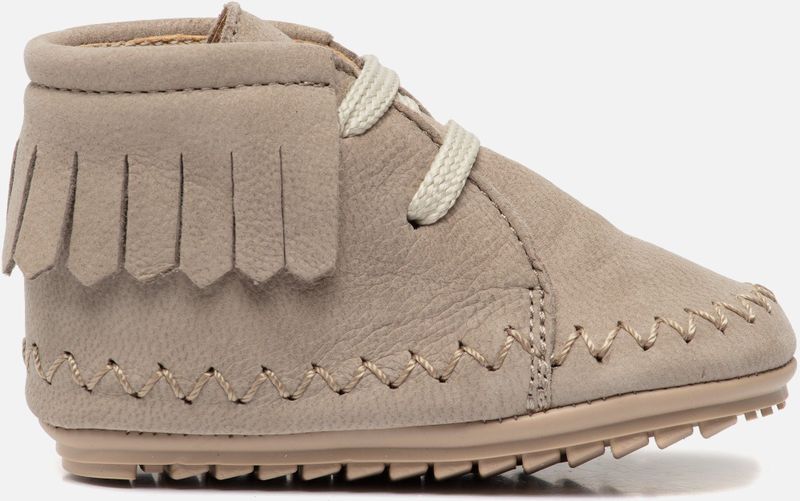 Shoesme Babyschoenen taupe Leer