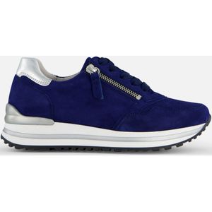 Gabor Sneakers blauw Suede