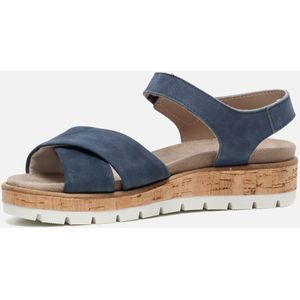 Birkenstock Arizona Slippers wit Imitatieleer