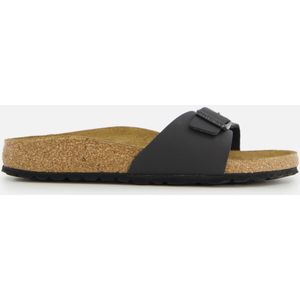 Birkenstock Madrid Slippers zwart Synthetisch