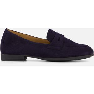 Gabor Instappers blauw Suede