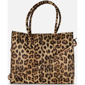 ZEBRA Lisa Leopard Shopper Imitatieleer