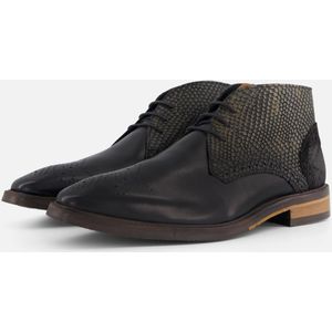 Vertice Veterboots zwart Leer