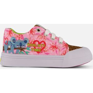 Go Bananas Koala Sneakers roze Canvas