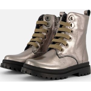 Shoesme Veterboots metallic Leer