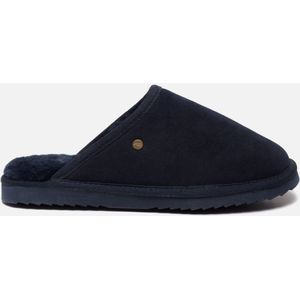 Warmbat Classic Pantoffels blauw Suede