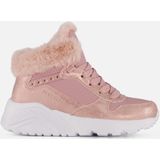 Skechers Uno Lite Comfurt Collar Veterboots roze