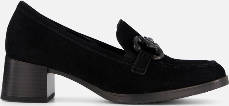 Gabor Trotteur Instappers zwart Suede