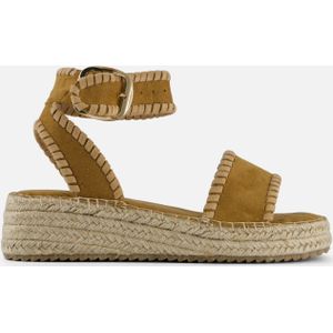 Cellini Espadrilles bruin Textiel