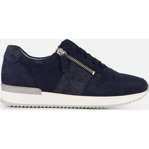 Gabor Sneakers blauw Nubuck