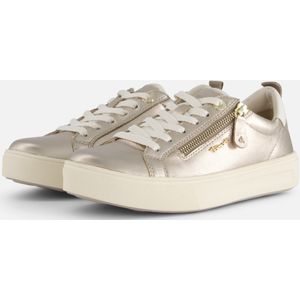 Tamaris Comfort Sneakers goud Leer