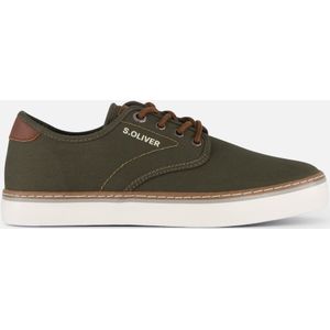 S. Oliver Sneakers groen Suede