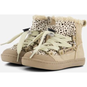 Shoesme New Flex Veterboots beige Leer