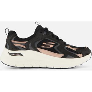 Skechers Arch Fit 2.0 Sneakers zwart Textiel